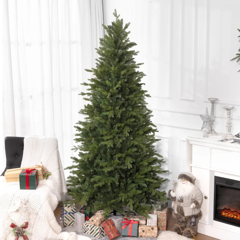 7ft - Bare Christmas Tree with Metal Base Included