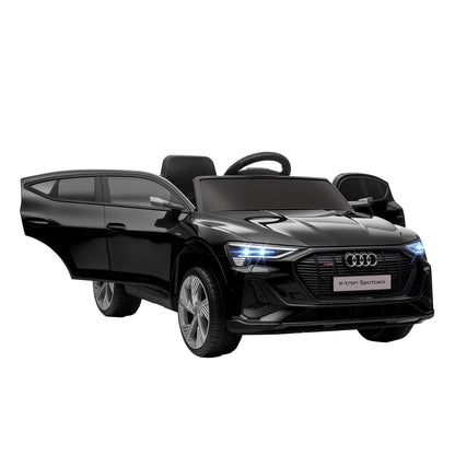 Audi E-tron Licensed 12V Kids Electric Ride on, Electric Car for Kids, with Parental Remote, Music Lights MP3