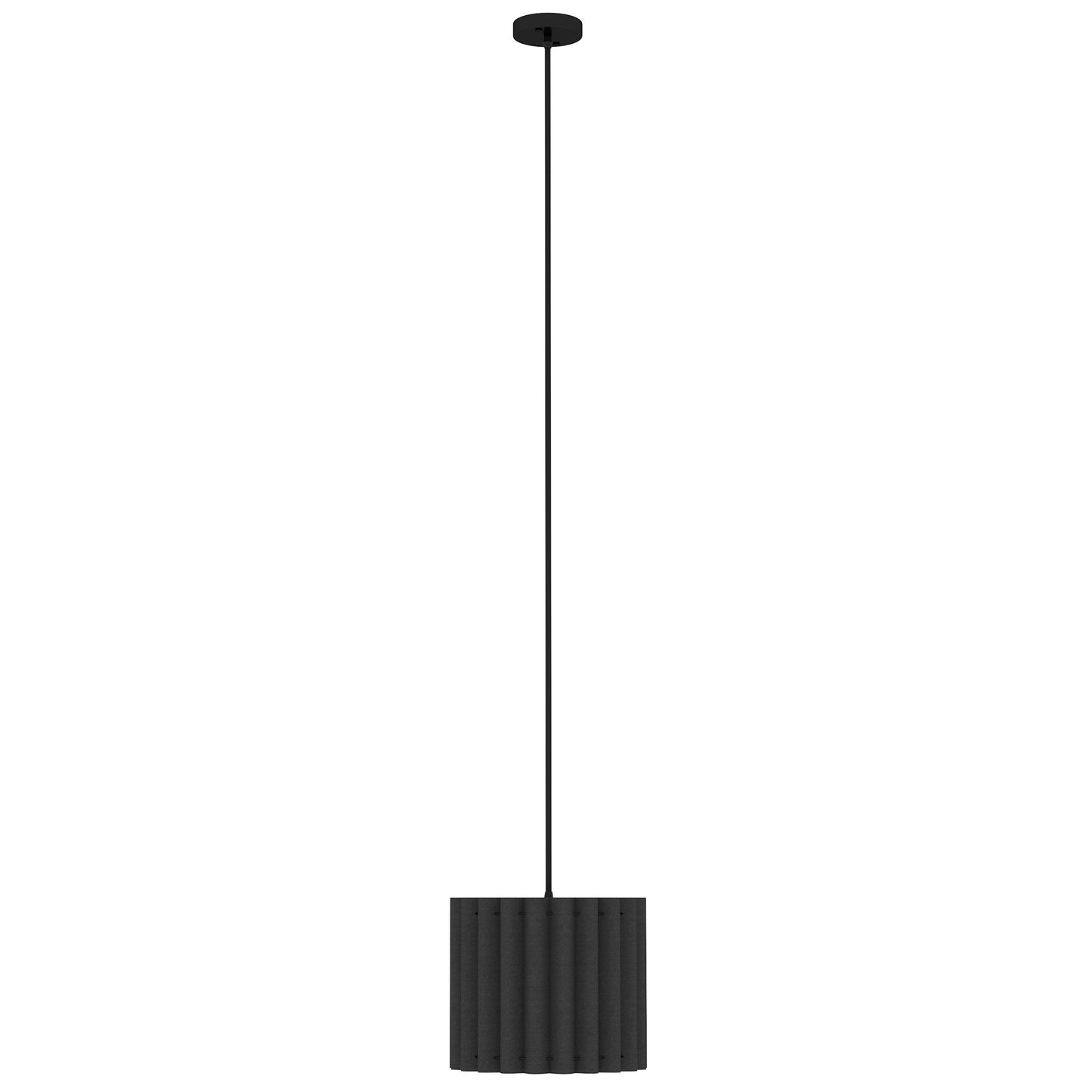 Linen Pendant Light, Bedside Ceiling Lamps with E27 Bulb, Modern Hanging Lights for Living Room, Bedroom, Kitchen, Hallway