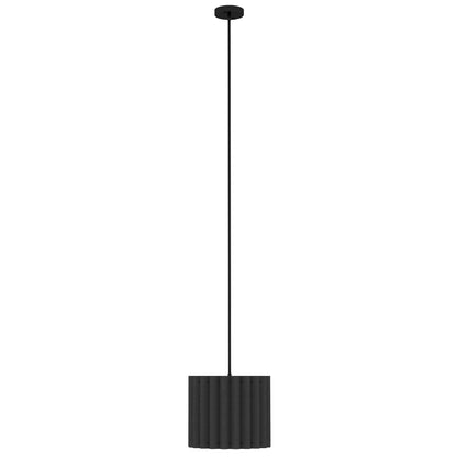 Linen Pendant Light, Bedside Ceiling Lamps with E27 Bulb, Modern Hanging Lights for Living Room, Bedroom, Kitchen, Hallway