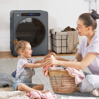 4kg Compact 40-60℃ Tumble Dryer - Grey