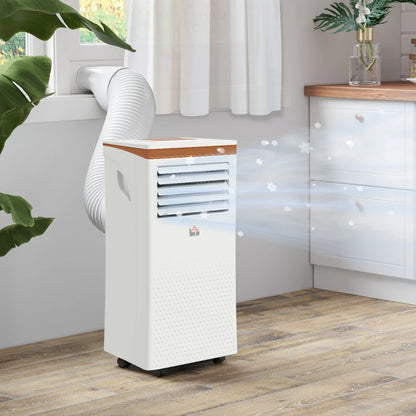 9000 BTU - 3-in-1 - Two Tone Air Conditioner Unit with Dehumidifier, Remote Control and LED Display