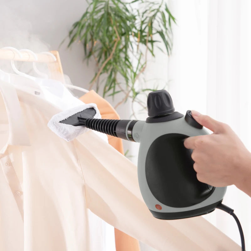 Handheld Steamer for Chemical Free Cleaning with 9 Piece Accessory