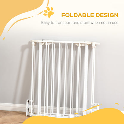 Pet Safety Gate, 3 Panels Playpen Fireplace, Foldable Metal Fence, Stair Barrier, Room Divider