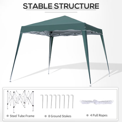 3 M x 3 M Base/ 2.5 M x 2.5 M Top Pop Up Gazebo with Carry Bag