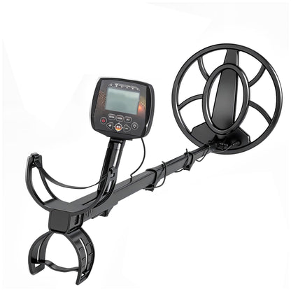 Metal Detector for Adults, IP68 Waterproof Search Coil with LCD Display, 5 Modes Gold Detector with Carry Bag, Shovel