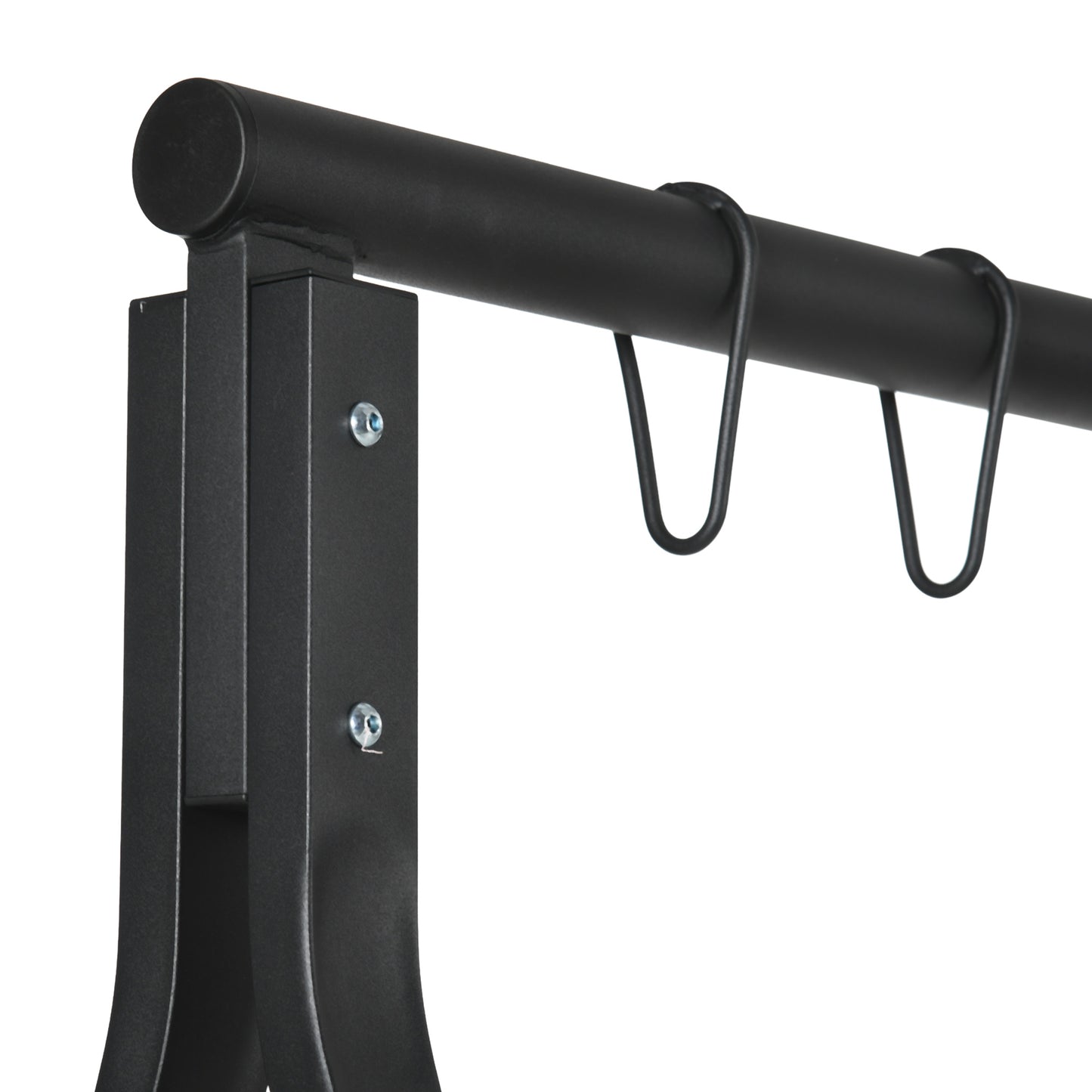 Steel Frame Multi-Swing Seat Frame - Black