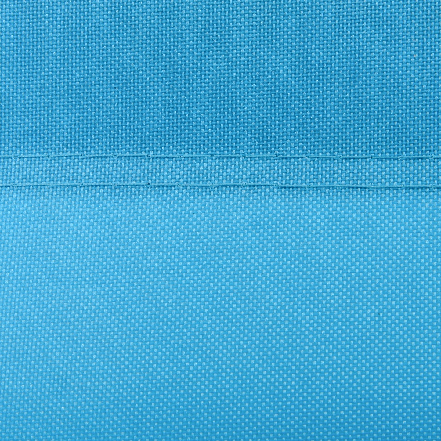 Garden Sun Lounger, with Five-Position Back - Light Blue