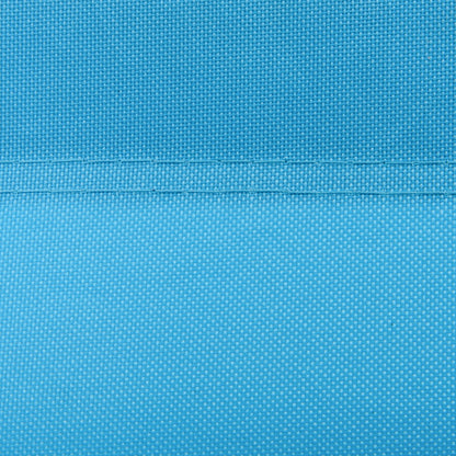 Garden Sun Lounger, with Five-Position Back - Light Blue