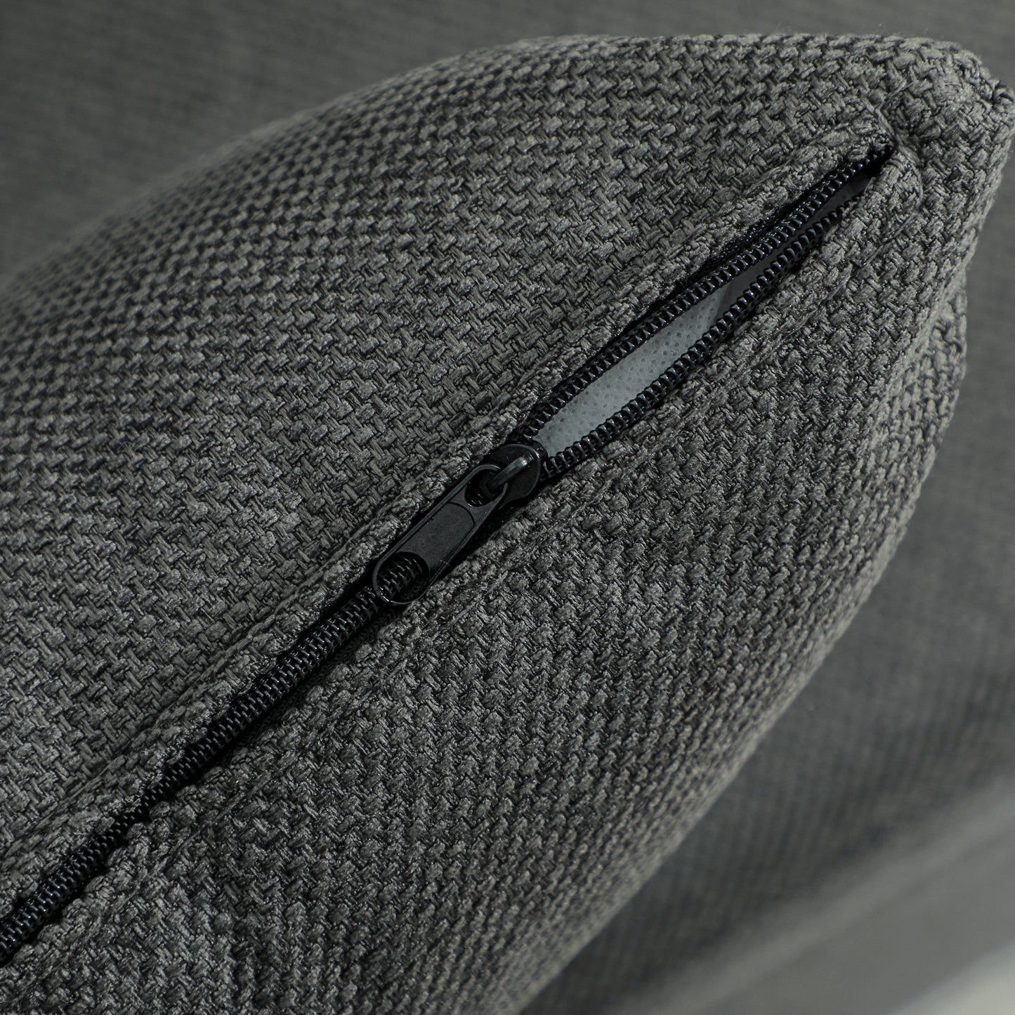 Three-Way Two-Seater Sofa Bed - Charcoal Grey