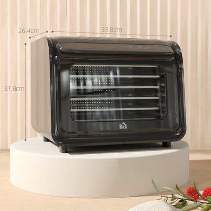35-70°C Six-Tray Food Dehydrator - Black
