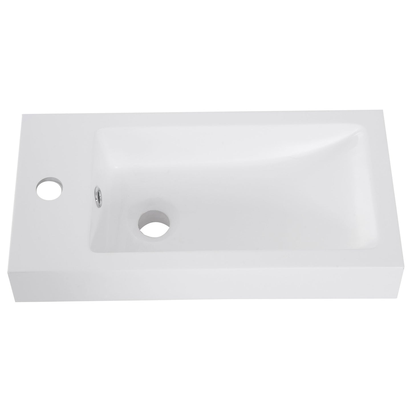 Under Sink Bathroom Vanity Unit Ceramic Basin Sink Cloakroom Storage Cabinet Home Furniture
