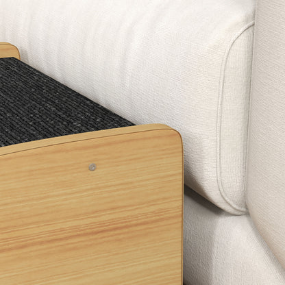 Dog Steps for Sofa and Bed, 3-Step Dog Stairs, Pet Stairs with Side Panels, Non-Slip Feet for Small Puppies