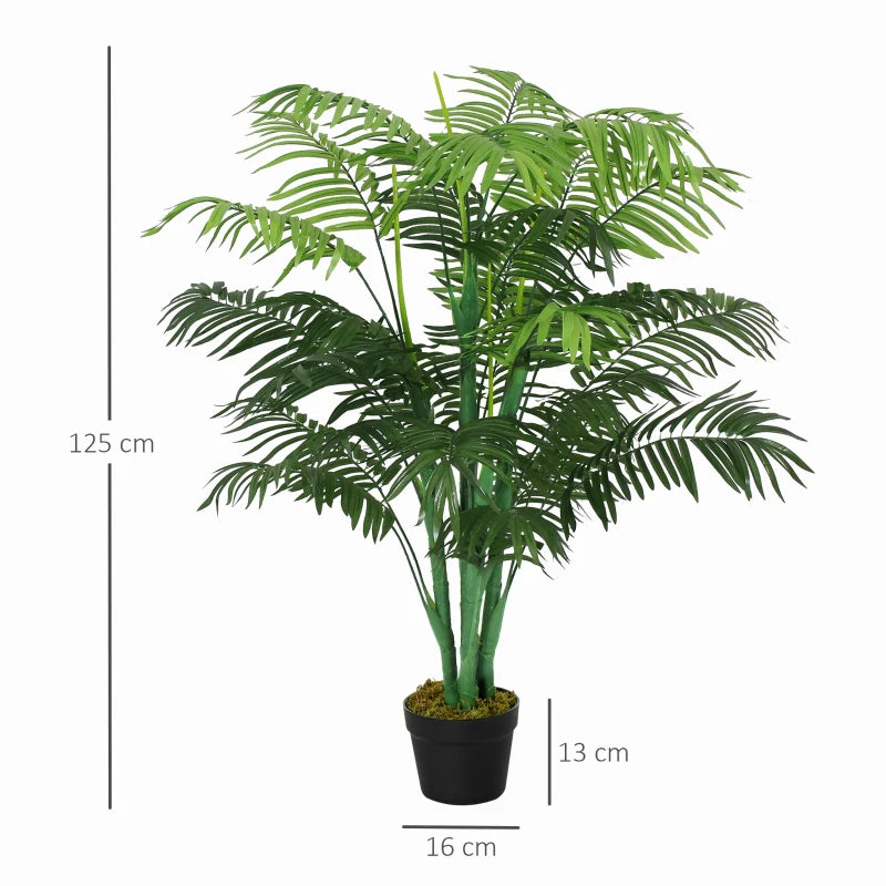 Artificial Palm Plant with Nursery Pot (125cm/4FT)