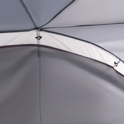 Dome Tent for 6-8 Person, Camping Tent with 4 Zipped Mesh Doors, Removable Oxford Cloth, Lamp Hook, Portable Carry Bag