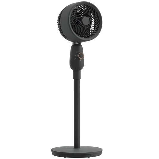 Pedestal Fan, Powerful Air Circulator, 36 Inch Floor Standing Fan with 3 Speed Settings, 70° Oscillating for Bedroom
