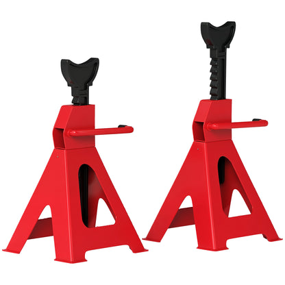 Axle Stands 2 Ton Car Jack Stands Pack of 2, 28-42.5 cm Height Adjustable Support Jack Stand