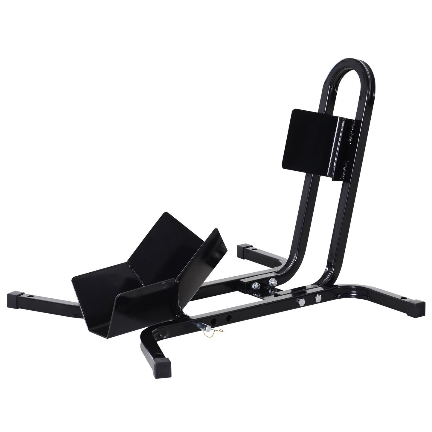 Metal Motorcycle Motorbike Wheel Chock Locking Stand System 17", 19", 21"/43, 48