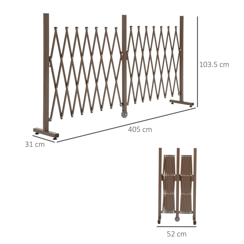 Expanding / Foldable Portable Aluminium Trellis Fencing