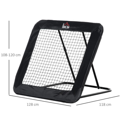 Square Shape Football Rebounder Practice Training Net with Adjustable Angles