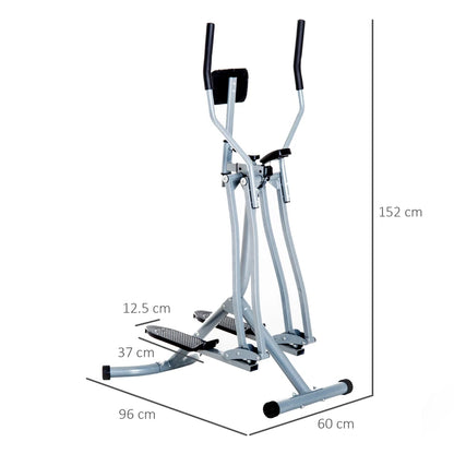 Indoor Elliptical Cross Trainer / Air Walker Machine with LCD Display