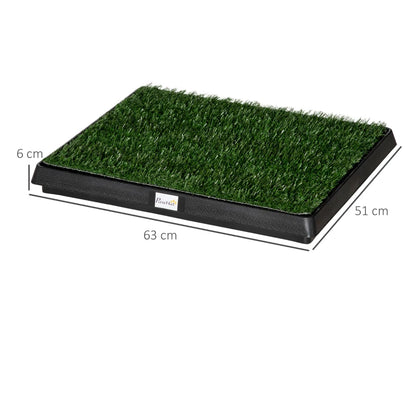 Indoor / Outdoor Grass Pet Toilet Training Mat with Urine Tray