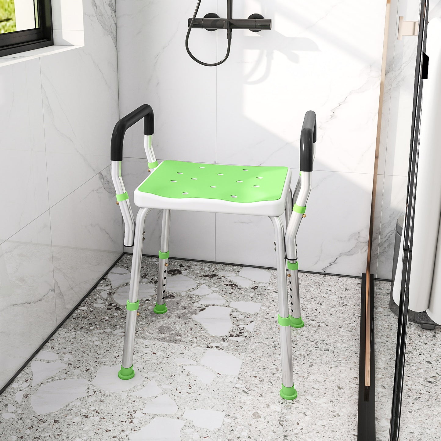57-69cm Aluminium Frame Bath Seat