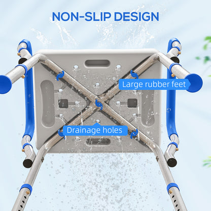 57-69cm Aluminium Frame Bath Seat