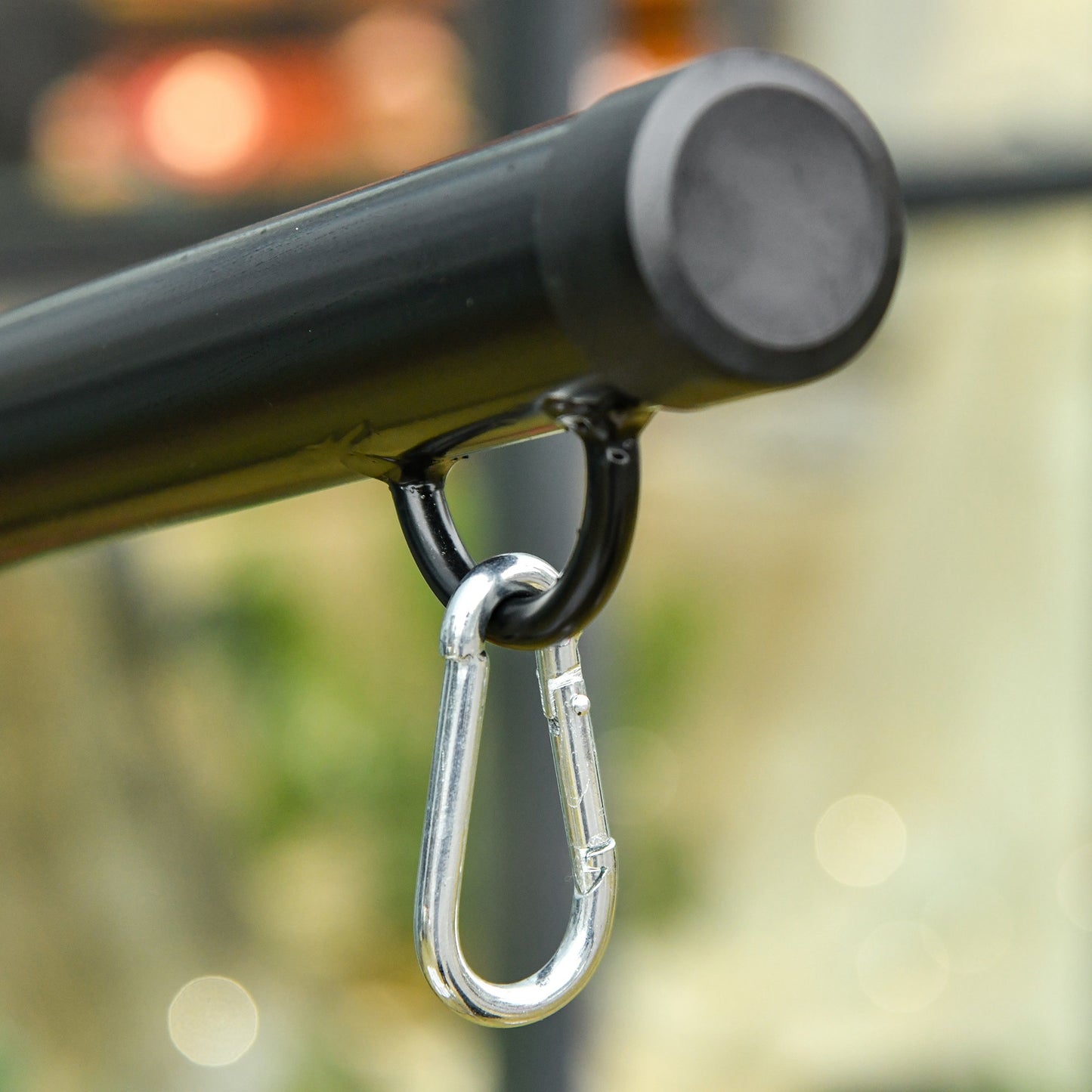 Hanging Hammock Stand Hammock Chair Stand C Stand Steel Heavy Duty Stand for Hanging Hammock Air Porch Swing Chair Indoor Out