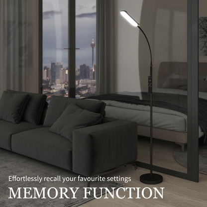 LED Floor Lamp, Standing Lamp with Remote & Touch Control, Stepless Dimmable Colours Temperature & Brightness