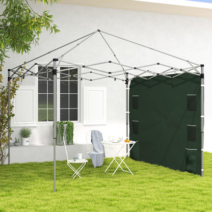 195 x 295cm Replacement Gazebo Sidewall - Green