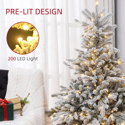 5ft - Small Snowy Style Prelit Christmas Tree