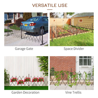 Expanding / Foldable Portable Aluminium Trellis Fencing