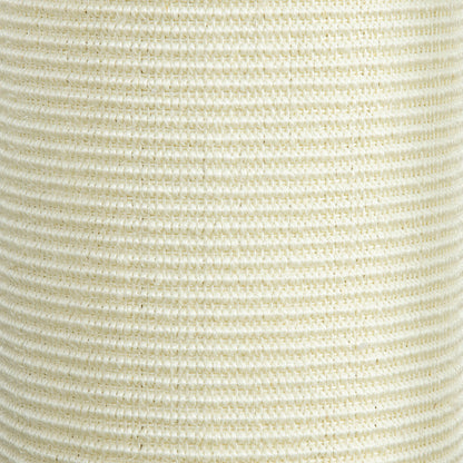 85cm Tall Cat Scratching Post, with Sisal Rope, Soft Plush, Anti Tip - Beige