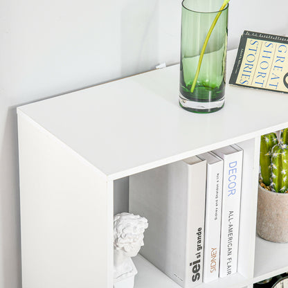 6-Cube Bookshelf - White