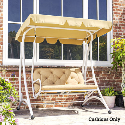 Two-Seater Bench Cushion - Khaki