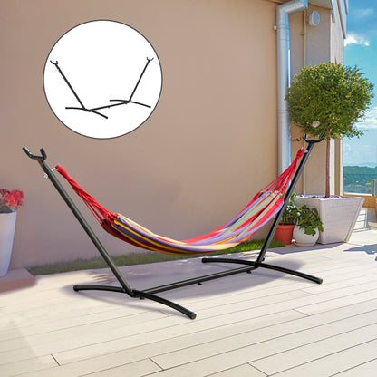 2.9m Universal Hammock Stand Metal Frame Garden Camping Picnic Outdoor Patio Replacement – Stand Only