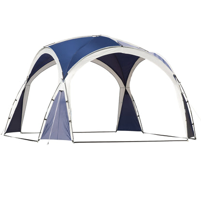 3.5 x 3.5M Camping Gazebo, Outdoor Event Shelter Dome Tent Garden Sun Shelter Patio Spire Arc Pavilion Camp Sun Shade Tent fo