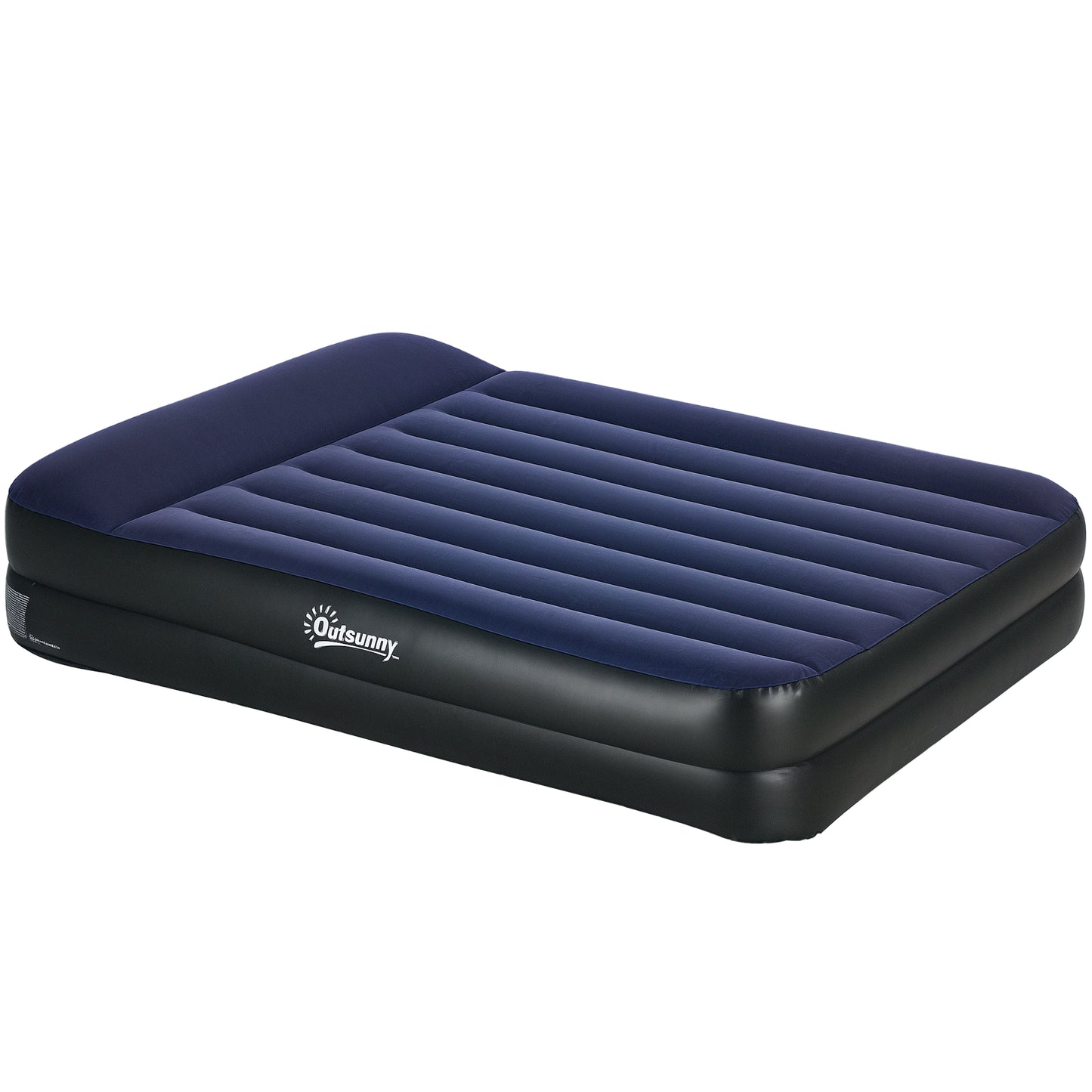 King-Size Air Bed, with Built-in Electric Pump and Carry Bag