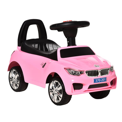 Ride on Car Baby Toddler Walker Foot to Floor Sliding Car Slider, Pink