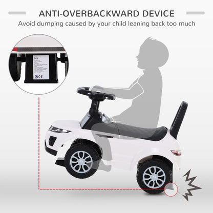 3-in-1 Ride On Car Foot To Floor Slider Toddler w/ Horn Steering Wheel NO POWER Manual Under Seat Storage Secure Design for 1