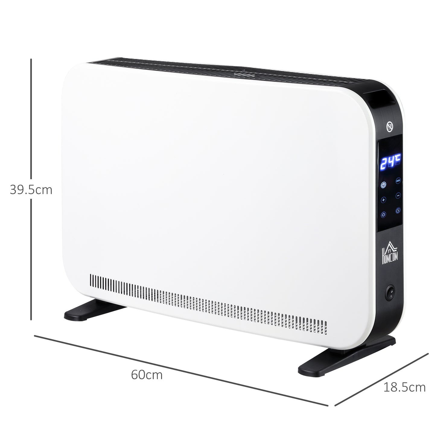 Three-Mode Modern Slimline Heater, 7-35℃ Temperature