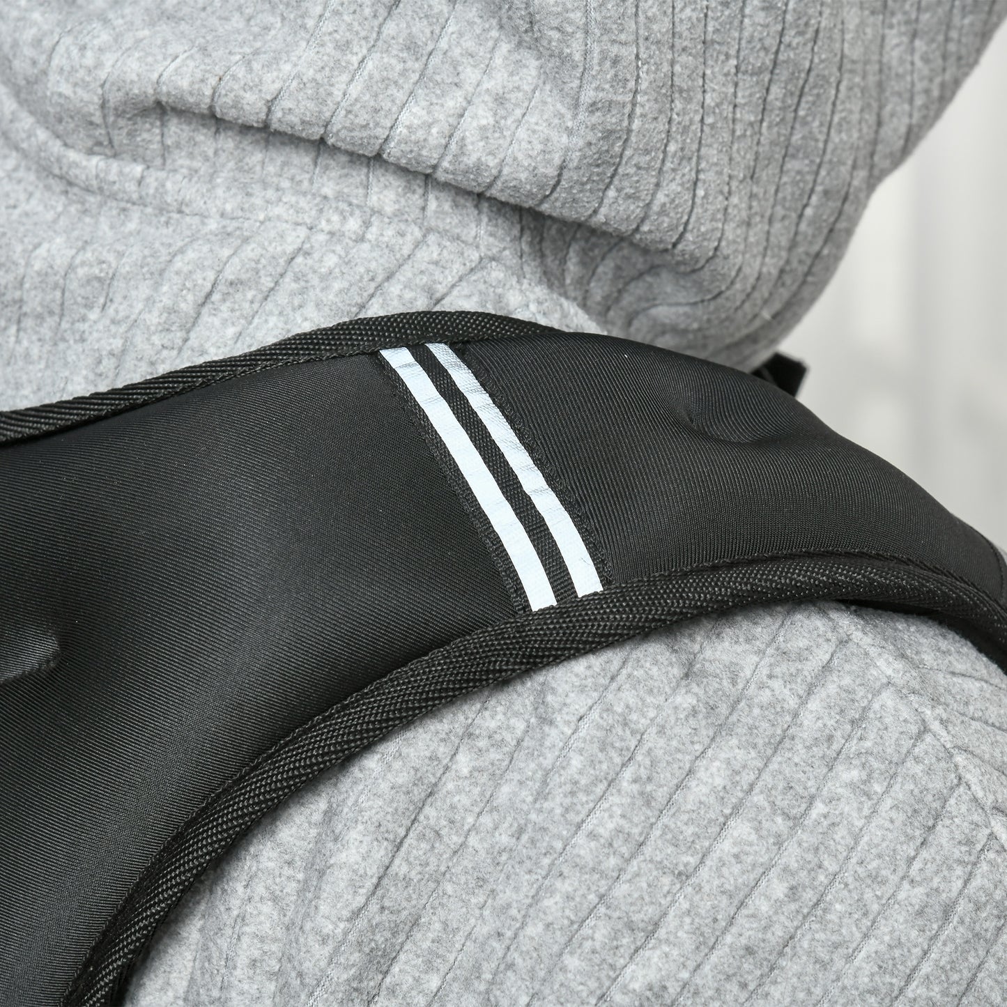 10KG Weighted Vest, Running Weight Vest with Adjustable Strap, Convenient Pocket and Reflective Strips for Men and Women