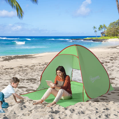 Pop Up Tent Beach Fishing Camping UV Protection Patio Sun Shade Shelter