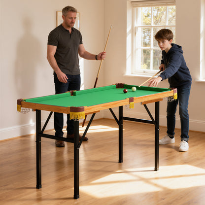 4FT Mini Folding Pool Billiards Table