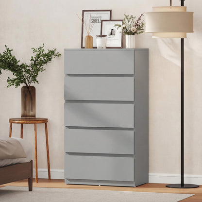 Chest of Drawers, 5-Drawer Storage Cabinets, Modern Dresser, Storage Drawer Unit for Bedroom