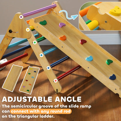 Triangular Climbing Frame with Ramp