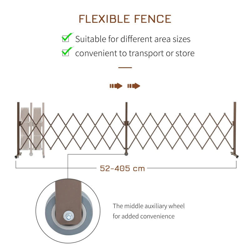 Expanding / Foldable Portable Aluminium Trellis Fencing