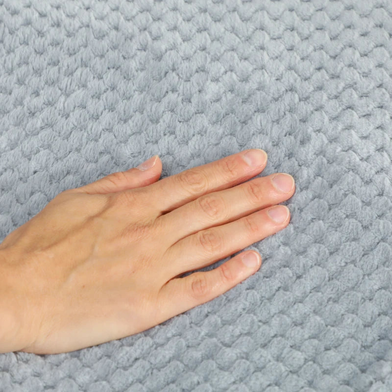 Heated Electric Blanket Throw with 5 Heating Levels for Christmas / Winter