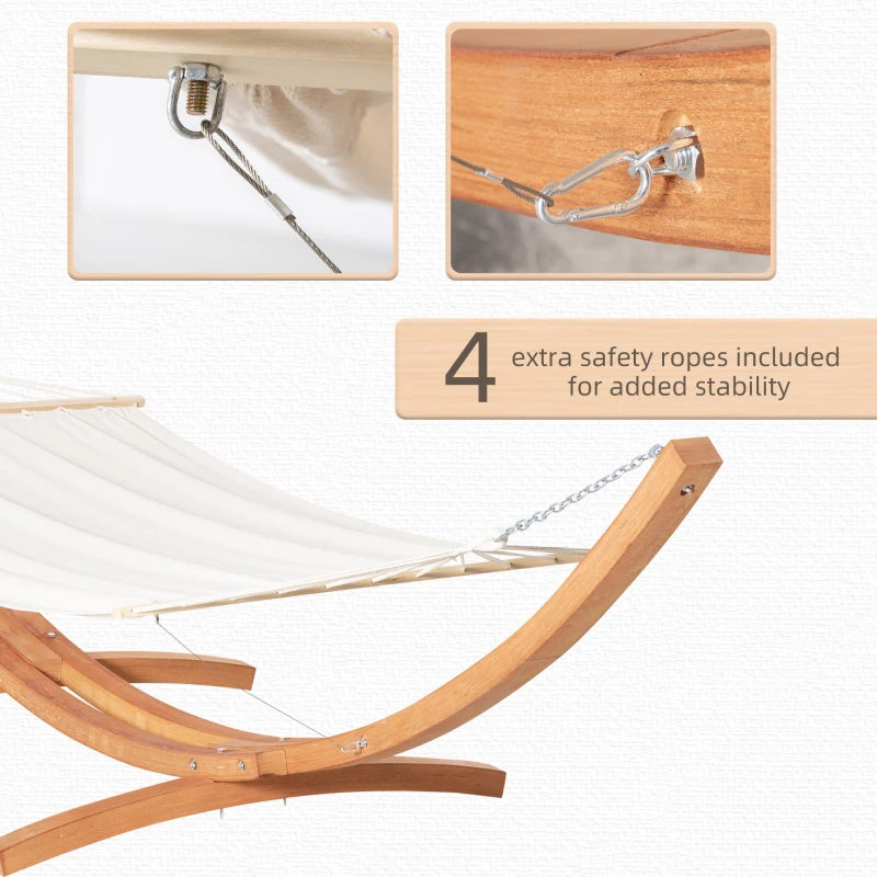 Garden Hammock Comfort Swing Bed with Stand